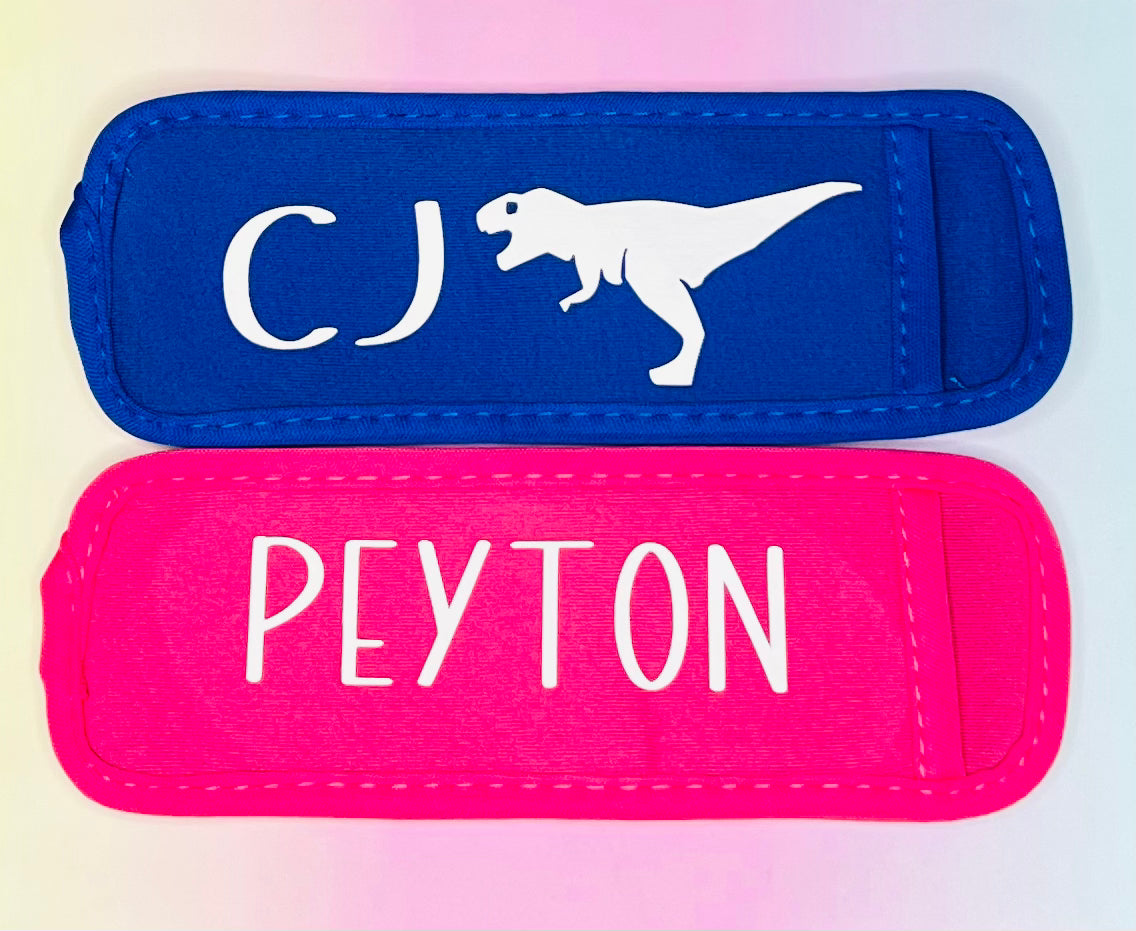 Personalized Popsicle Cozies