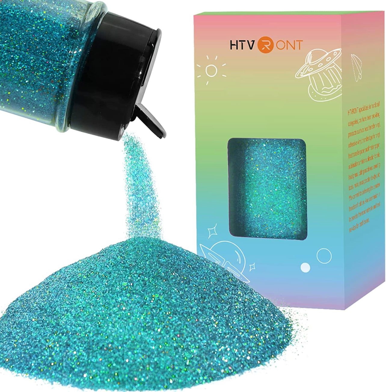 Glittered Wine Glasses (Stemless)