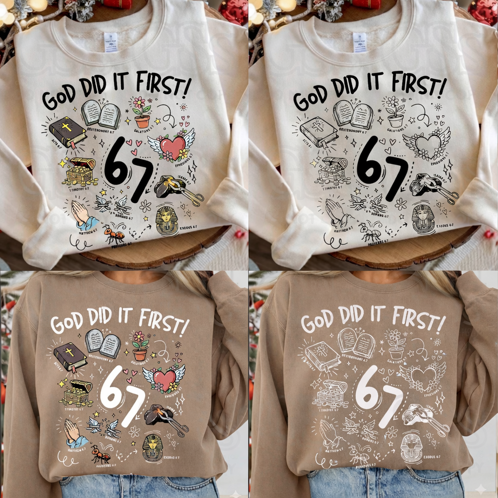 God Did It First!
