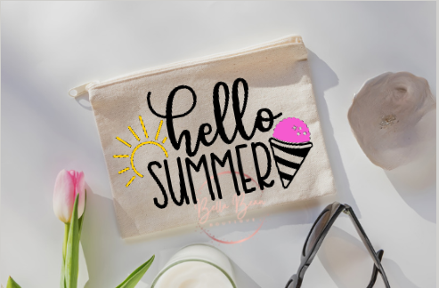 Hello Summer (Toiletries Bag Small)