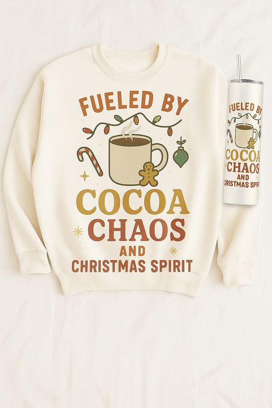 Fueled by Cocoa, Chaos & Christmas Spirit Bundle
