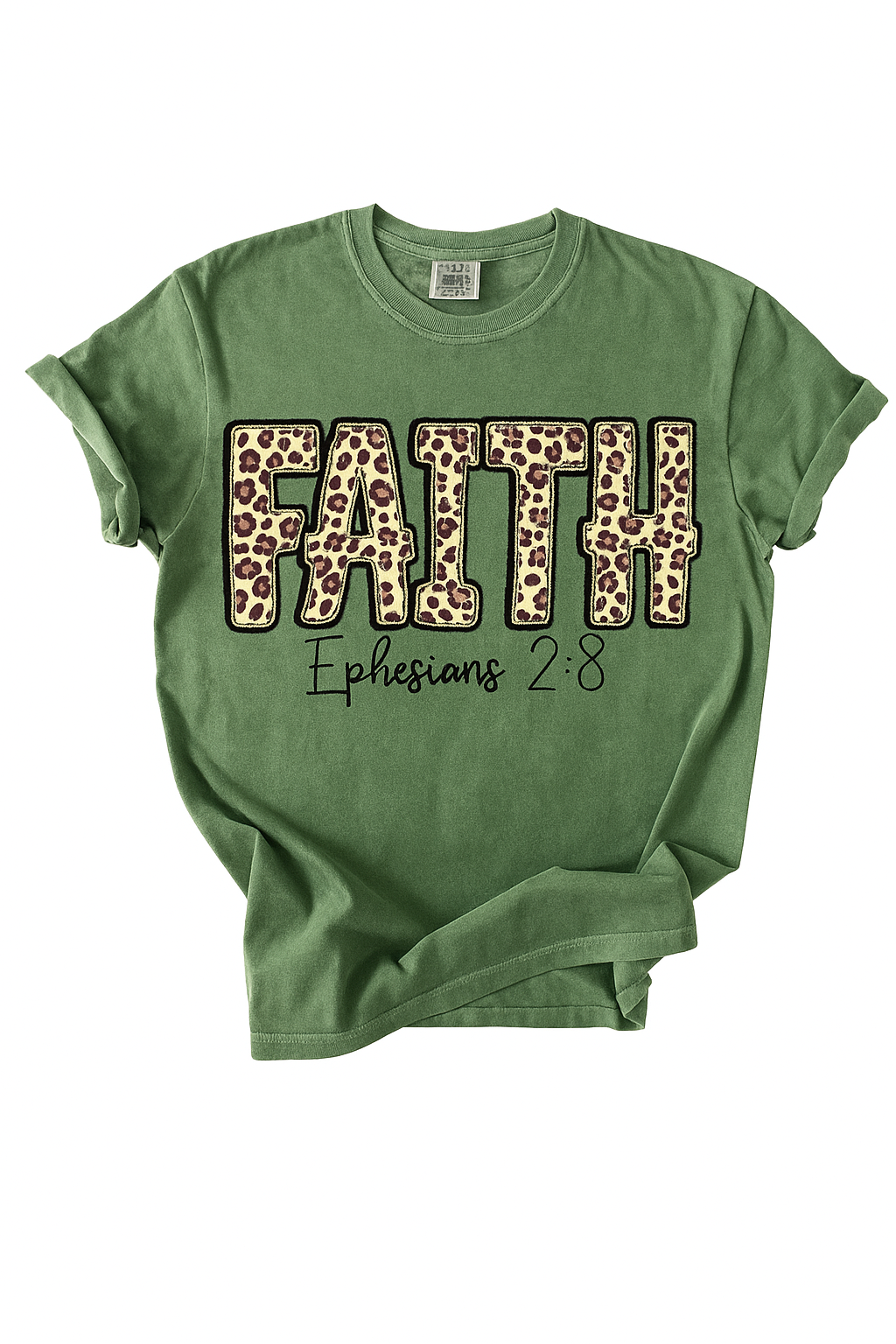 ✨ Leopard Faith Collection – Scripture Tee Bundle ✨