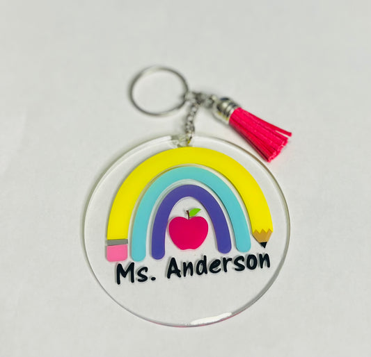 Teacher Keychain