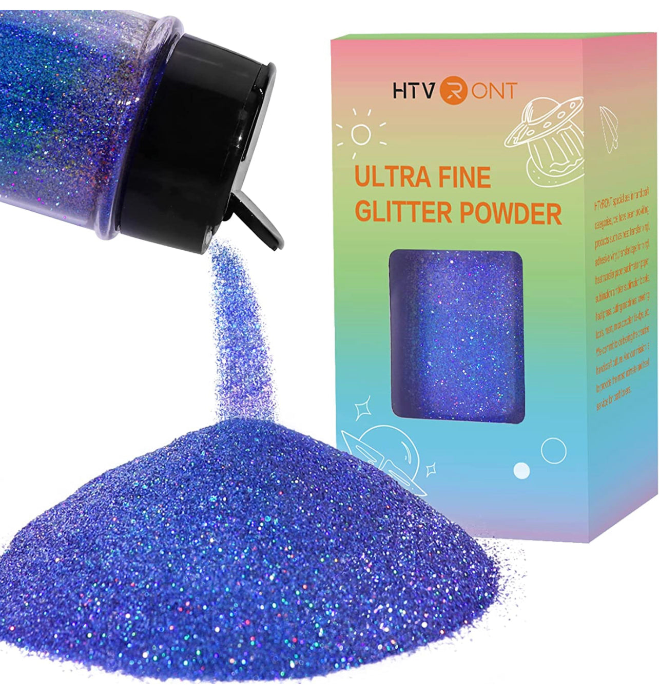Glittered Wine Glasses (Stemless)