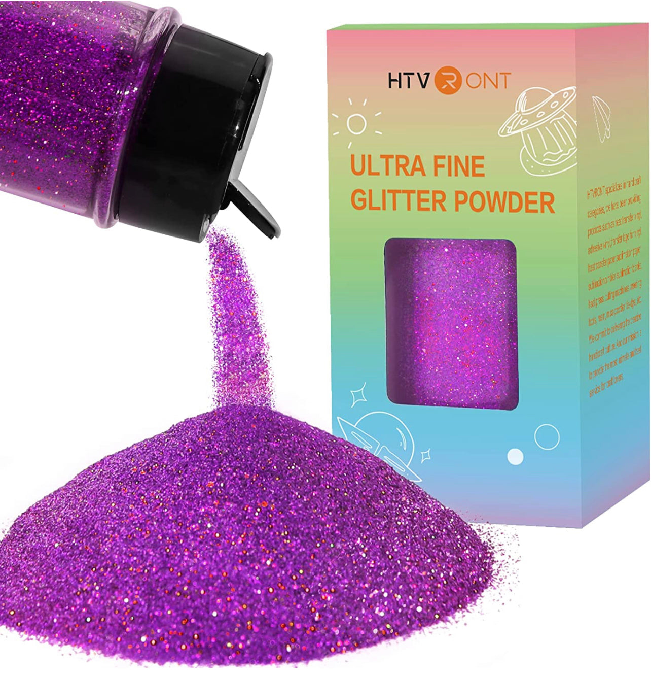 Glittered Wine Glasses (Stemless)