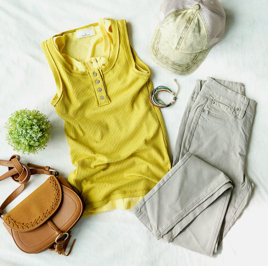 Fitted Henley Tank